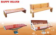 Stone Galvanized Steel Park Chair Metal Park Benches  Outdoor for sale