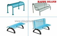 China Recycled Park Benches Galvanized Steel Garden Park Bench For Oudoor distributor