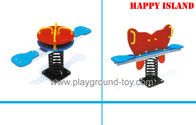 China Two Seats  Playground Equipment Seesaw , Seesaw For Kids School distributor