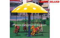 China Yellow Seesaw Playground Equipment Seesaw And Teeter Totter distributor