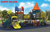 Best Orange Brown Green  Outdoor Playground Equipments For Kids Imported LLDPE for sale