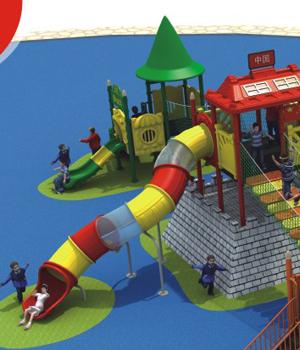 Customiezed Commercial Children Playground Equipment For  Preschool