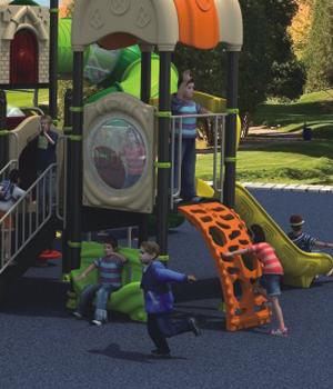 Kids Outdoor Play Equipment Children Slide Equipment  International Certifications