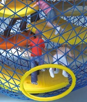 Anti Decay  Color Adventure Playground Equipment For Park / School /  Mall