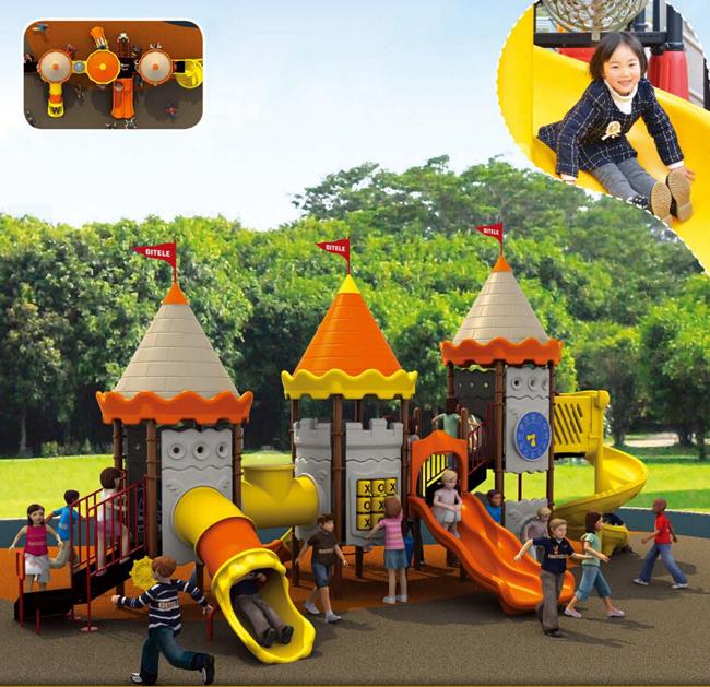Field Series Galvanized Steel Outdoor Playground Equipment For Children