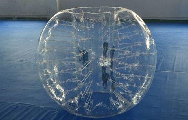 Transparent Durable Kids Inflatable Bouncer Ball With Diameter 2M For Sport Games