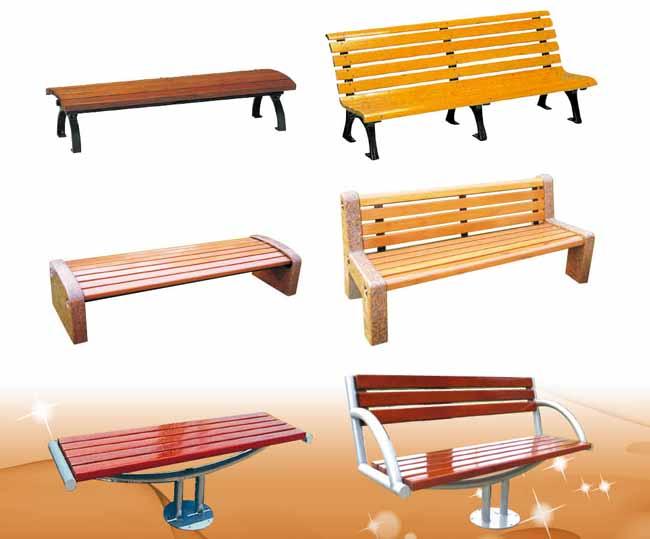 Stone Galvanized Steel Park Chair Metal Park Benches  Outdoor