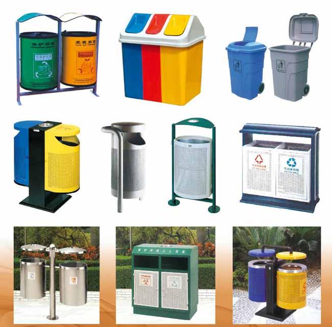 Exterior Trash Cans Metal Or Plastic Park Trash Cans For Park RHA-15101