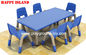 Kindergarten PP Plastic Rectangular Table For Nursery School Children supplier