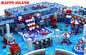 New design Indoor Playground Equipment For Sale With Big Ball Pool And Three Big Plastic Slide In line supplier
