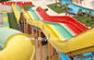 cheap  Multi-Slides Rainbow GRP Water Park Equipments , Custom Water Slides From Top Classic Water Park