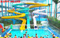 cheap  Galvanized Steel Water Park Equipments Kids' Body Water Slides Fiberglass Pool Slides