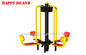 Workout Outdoor Gym Equipment For Leg Press Customized 4 Users supplier