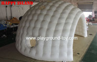 Led Lights Inflatable Air Tent , Diameter 5m Inflatable Dome Tent for sale