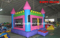 China Indoor Kids Commercial Bounce Houses Castle With Slide For Kindergarden / Family Party RQL-00503 distributor