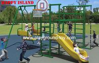 China Swing Set For Kids , Children Swing Sets With Galvanized Steel RKQ-5155A distributor
