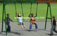 China a Frame Swing Set  Steel Post Children Swing Playground Equipment For Amusement Park distributor