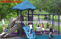 China Outdoor LLDPE Children Swing Sets Childrens Wooden Swing Sets For Amusement Park RKQ-5156A distributor