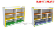 China Kids School Furniture Melamine Board Storage Cabinet For Kindergarten Kids distributor