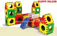 China Combination Indoor Playground Kids Toys For Plastic Link Building Blocks Slide distributor