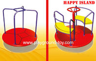 China Steel Round Seesaw Playground Equipment  Plastic Seesaw For Toddlers distributor