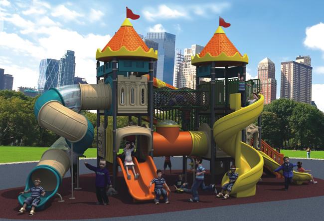 Popular Plastic Children Daycare Playground Equipment For Park