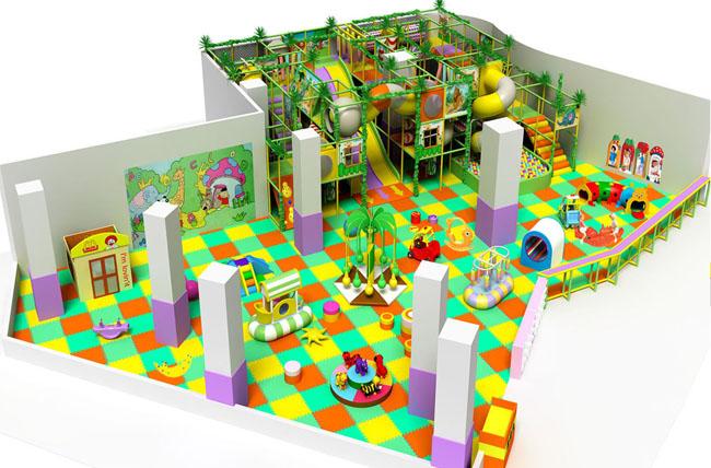 Indoor Toddler Playground Equipment Can Be Design To Your Irregular Area