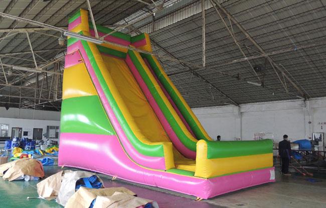 0.55mm Polato PVC Inflatable Bounce Slide , Toddler Inflatable Water Slide RQL-00302