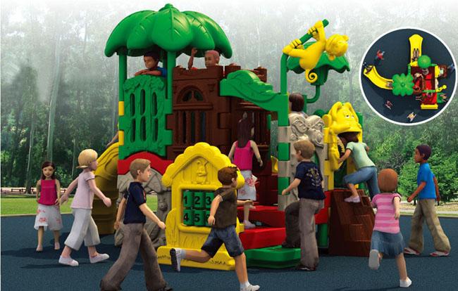 Kids Backyard Toys Plastic Backyard Playground Outdoor play Structure
