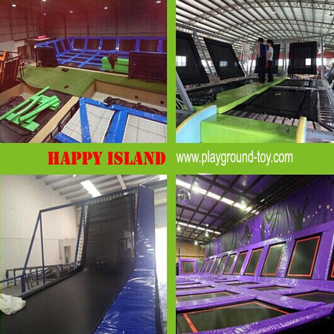 Professional Big PVC Trampolines For Kids For Indoor And Outdoor