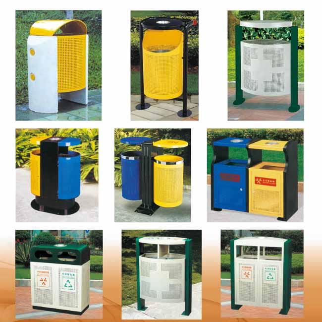 Stainless Trash Cans Park Trash Cans With Lid Custom Galvanized