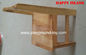 Hardwood Kindergarten Classroom Furniture , Solid Wooden Childrens Chairs supplier