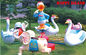 cheap  Animal Fiberglass Seesaw Playground Equipment For Outdoor Park Or Kindergarten RYA-19813