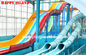Galvanized Steel Water Park Equipments Kids' Body Water Slides Fiberglass Pool Slides supplier